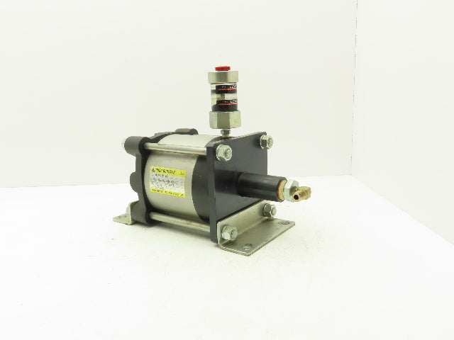 Hirotaka RB-160-30-28 Pneumatic Rush Booster Hydraulic Cylinder Booster 100 PSI
