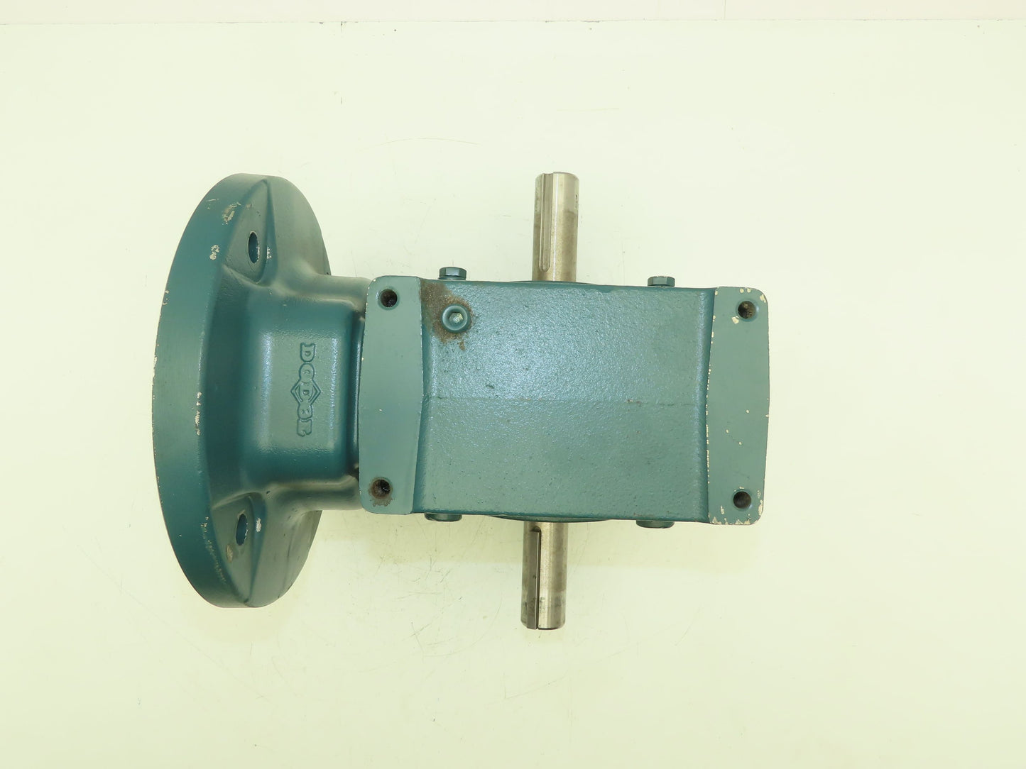 Dodge Tigear 2 26Q05LR18 Worm Gearbox 5:1 Reducer 350 RPM 7.3Hp 180TC Dual Shaft