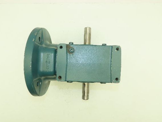 Dodge Tigear 2 26Q05LR18 Worm Gearbox 5:1 Reducer 350 RPM 7.3Hp 180TC Dual Shaft