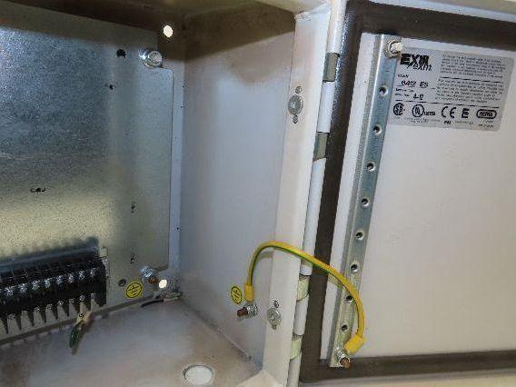 Exm 6412ES Electrical Enclosure 300x400x180mm Control Panel Backplate 12x14x6"