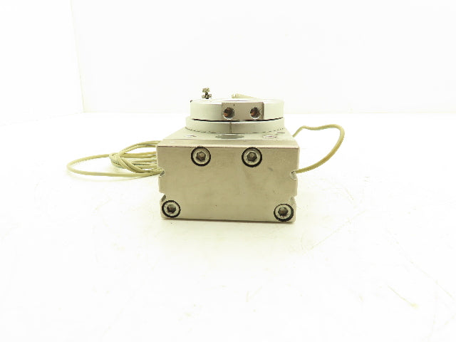 SMC MSQB50H5 Pneumatic Rotary Actuator Table Air Cylinder 180° Rotation *Read*