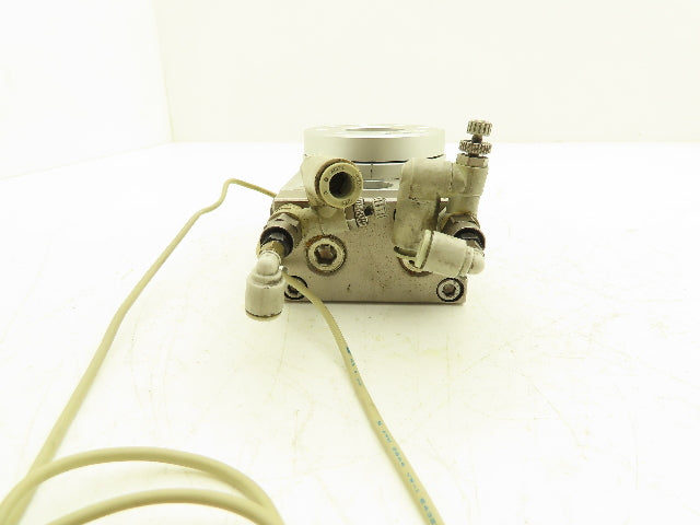 SMC MSQB50H5 Pneumatic Rotary Actuator Table Air Cylinder 180° Rotation *Read*