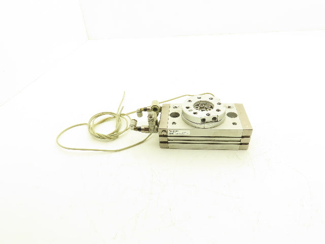 SMC MSQB50H5 Pneumatic Rotary Actuator Table Air Cylinder 180° Rotation *Read*