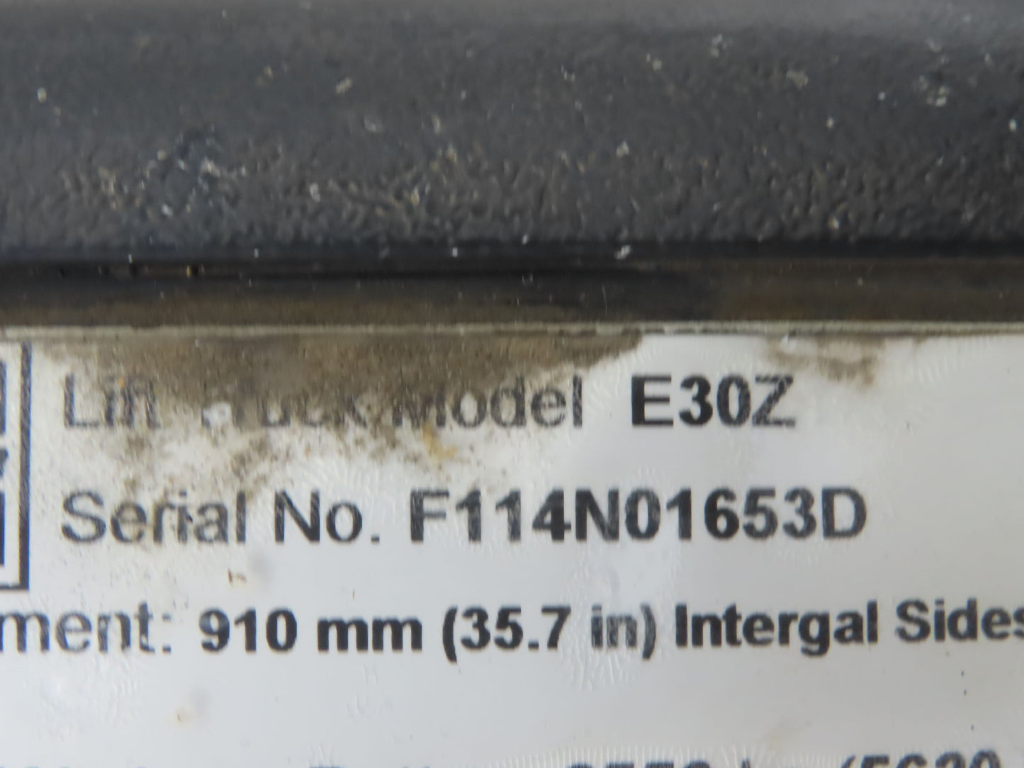 Danaher Motion TSW 160/4-225 DC Motor From Hyster E30Z Forklift 36/48V