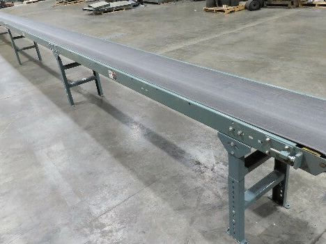 Hytrol 18"x 79' Slider Bed Conveyor 16" Belt 2Hp 230/460V Center Drive 65 FPM