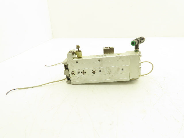 SMC MXQ20L-75BSR Pneumatic Air Slide Table End Lock Cylinder 20mm x 75mm Stroke