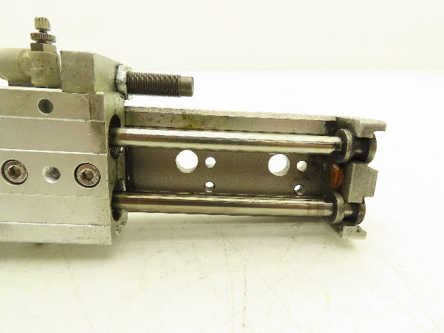 SMC MXQ16-100BSR Pneumatic Air Slide Table End Lock Cylinder 16mm x 100mm Stroke