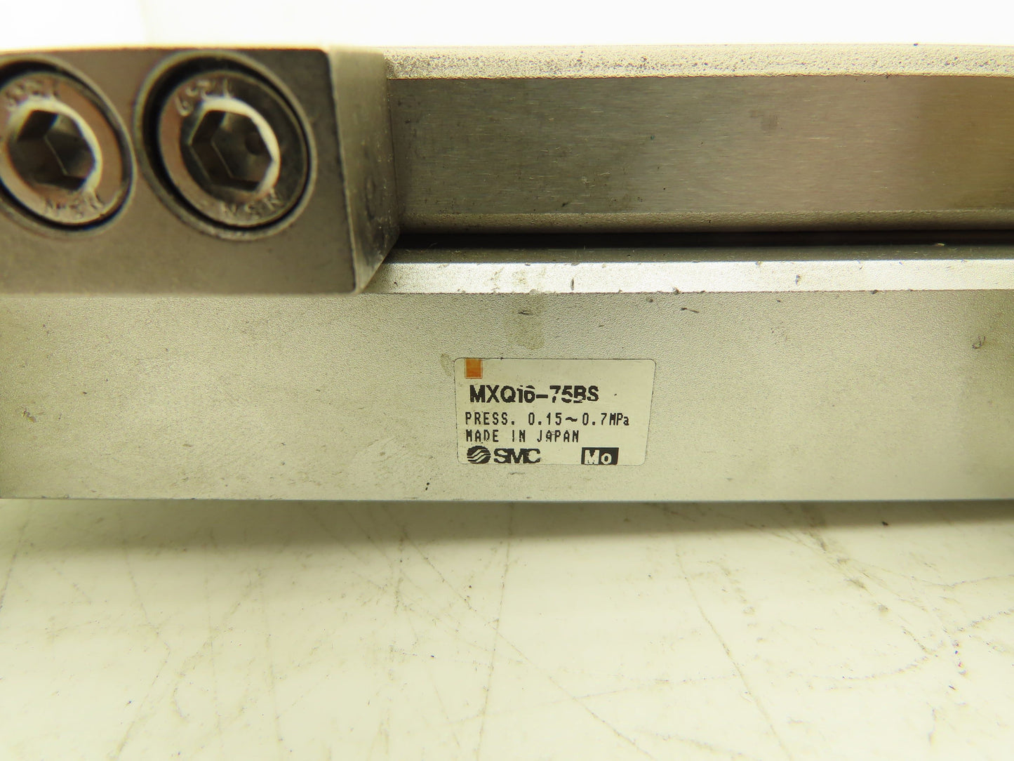 SMC MXQ16-75BS Pneumatic Air Slide Table Guide Cylinder 16mm Bore 75mm Stroke