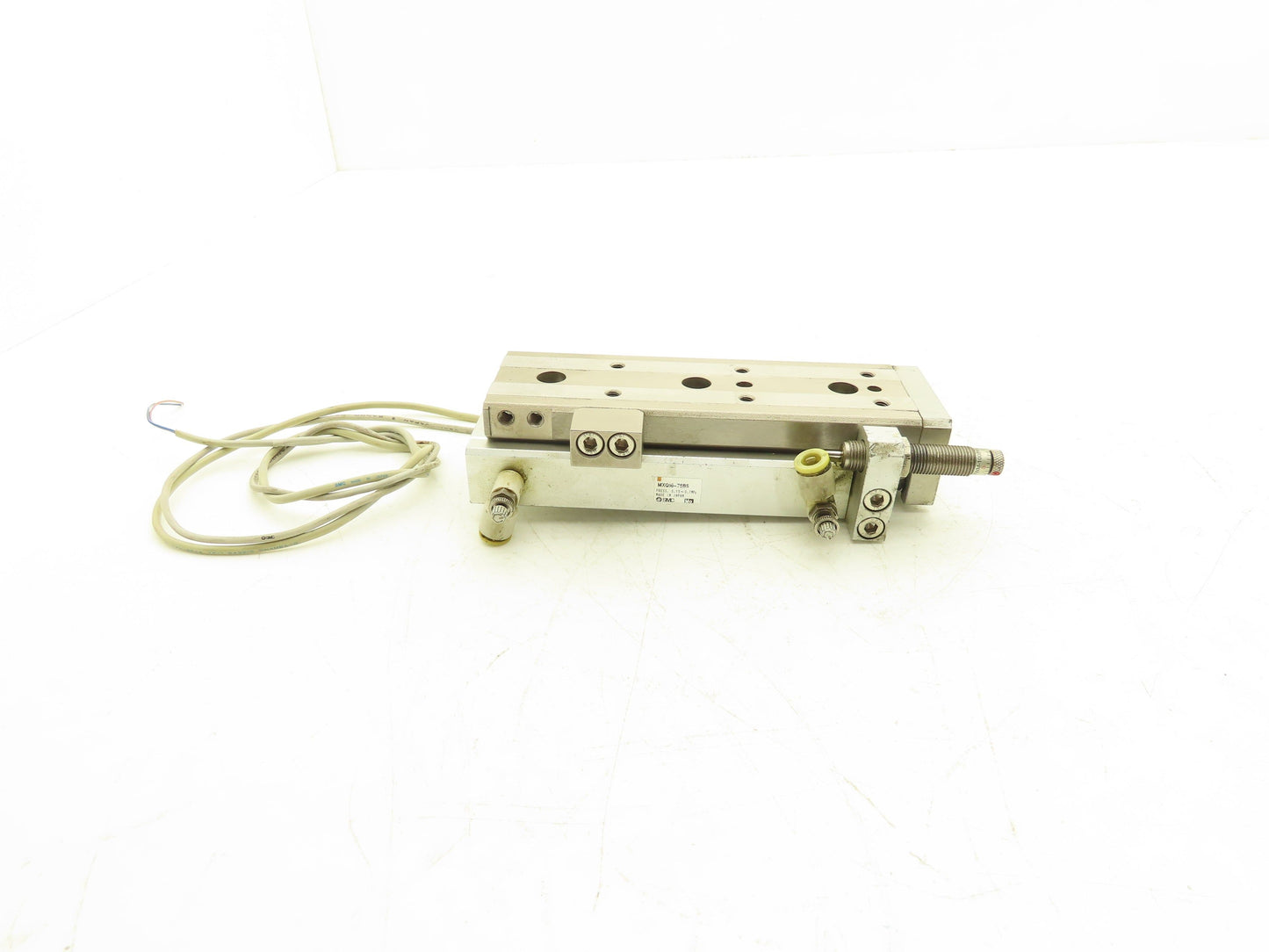 SMC MXQ16-75BS Pneumatic Air Slide Table Guide Cylinder 16mm Bore 75mm Stroke