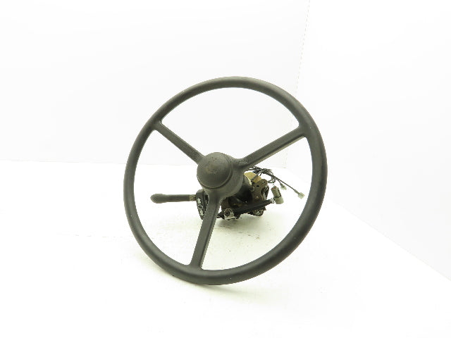 Hyster E60Z Forklift Steering Wheel with Sensors Forward Reverse Control