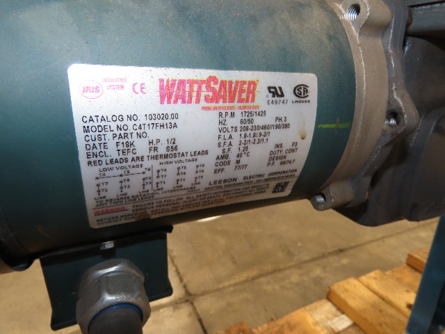Hytrol 33"x 180° Curve Accumulation Roller Conveyor 30"BF .5Hp 460V Drive 75 FPM