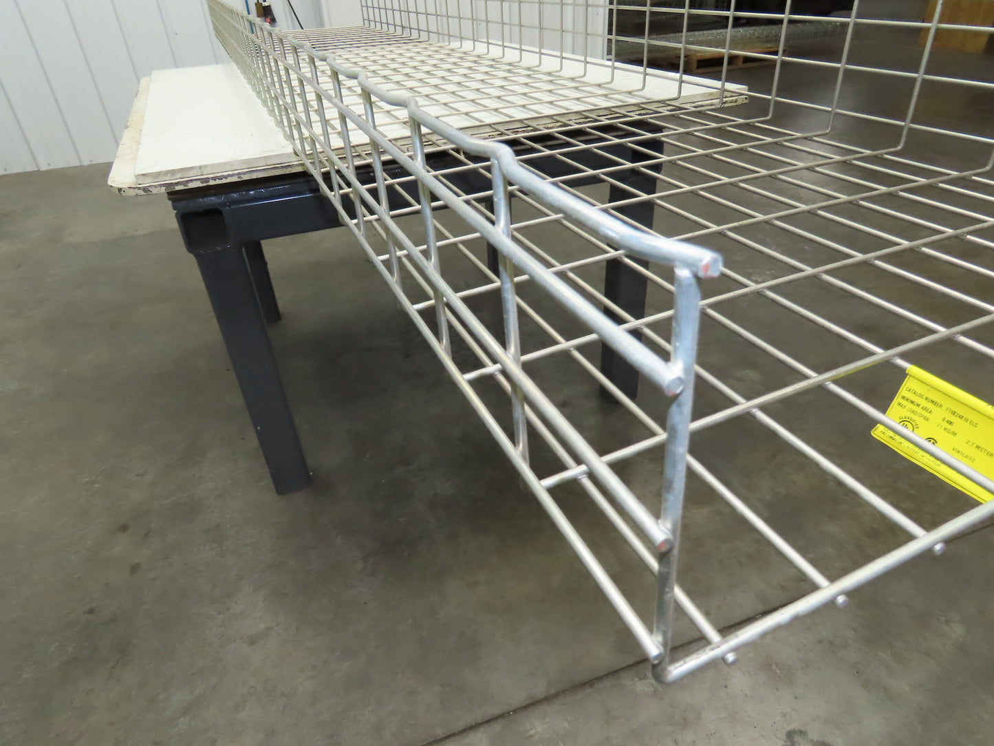Eaton B-Line FT6X24X10 ELG FlexTray Cable Tray 6" x 24" x 10' Electro Galvanized