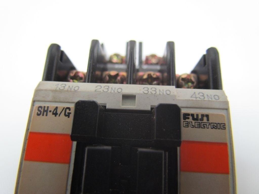 Fuji Electric SH-4/G 4GH440 4Pole 4-N.O. Contactor 24VDC Coil 6A@120V