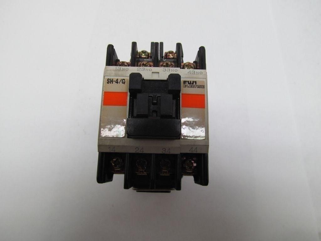 Fuji Electric SH-4/G 4GH440 4Pole 4-N.O. Contactor 24VDC Coil 6A@120V
