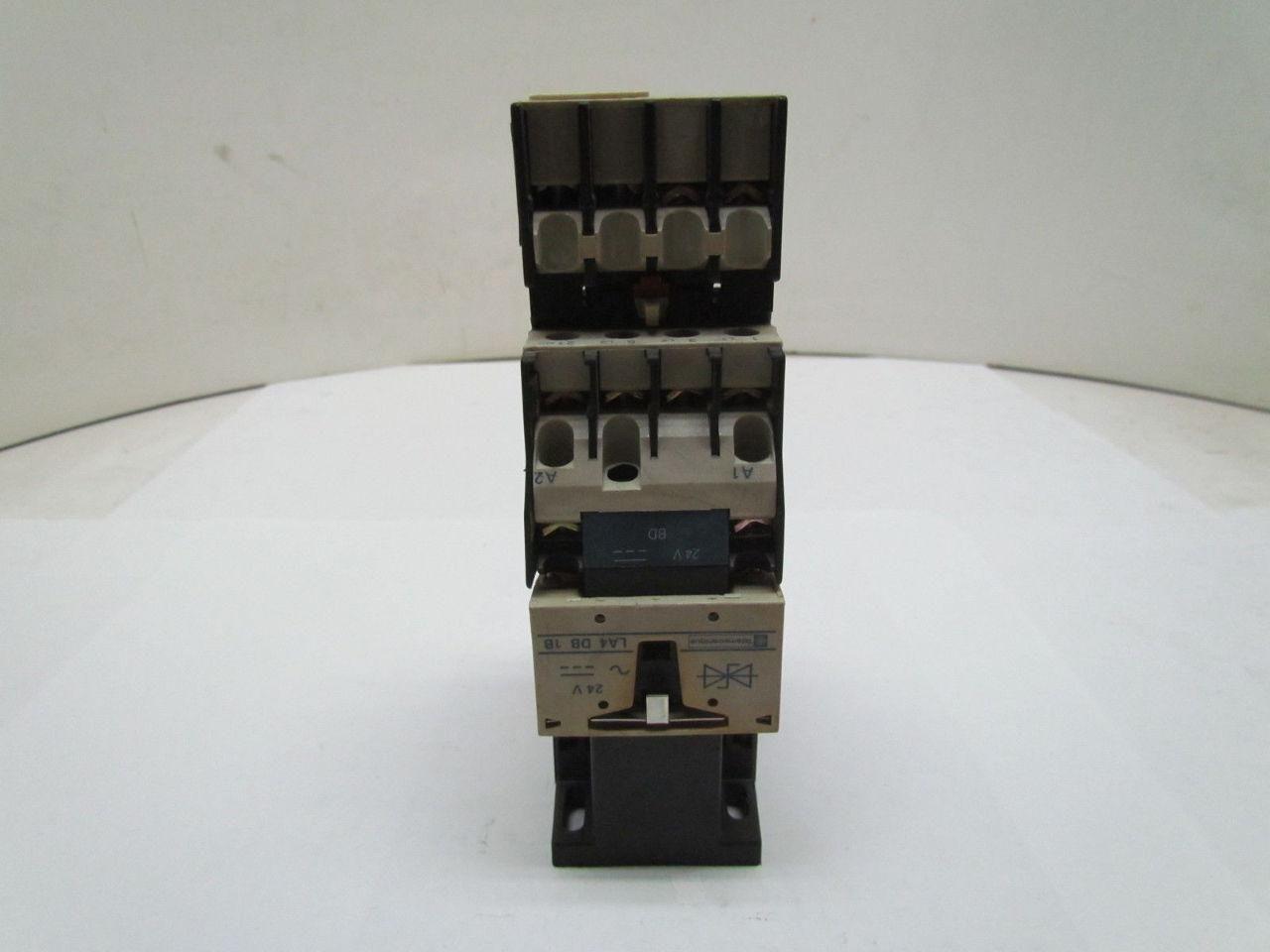 Telemecanique LP2D0901BDREQ3528G20 Contactor Relay 24VDC Coil