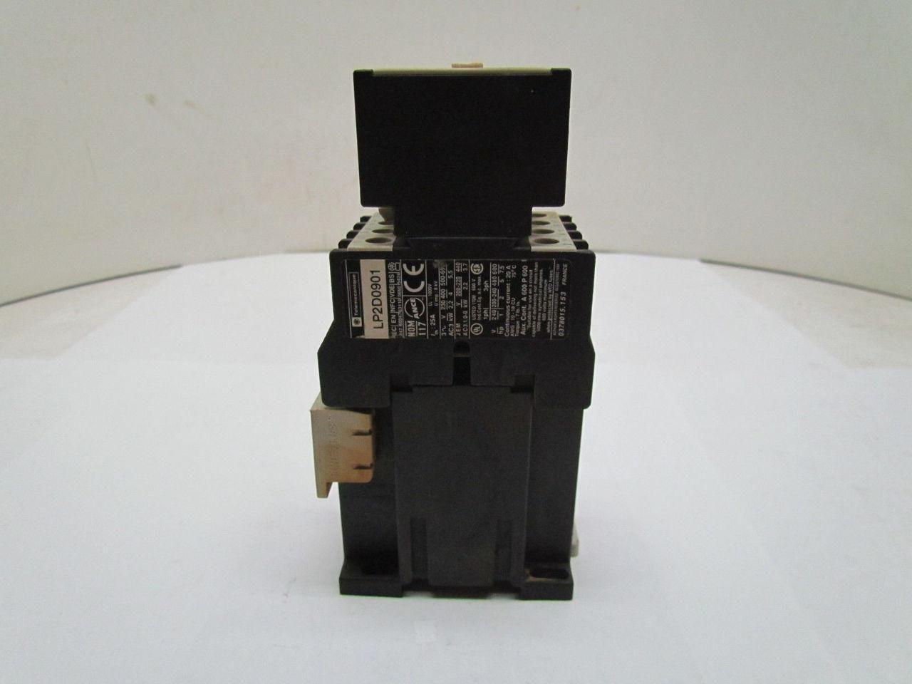 Telemecanique LP2D0901BDREQ3528G20 Contactor Relay 24VDC Coil