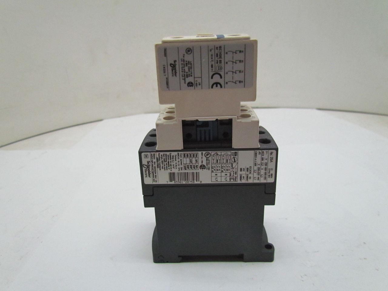 Telemecanique LC2D09REQ3827G1 Contactor 25A 24VDC Coil