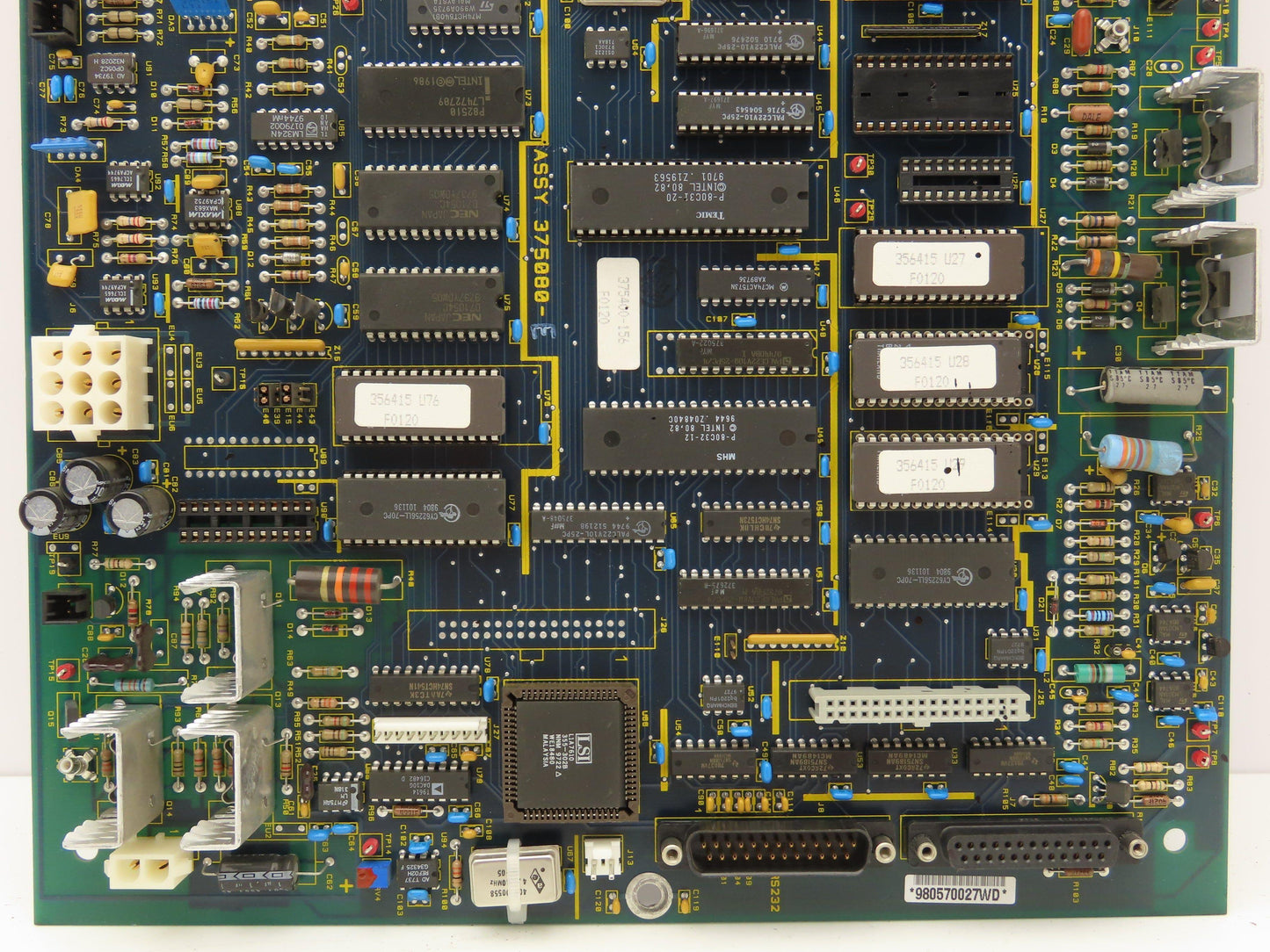 VideoJet 375400-156 | 375081-B | 375080-E Motherboard Mainboard PCB *No 9V Batt*