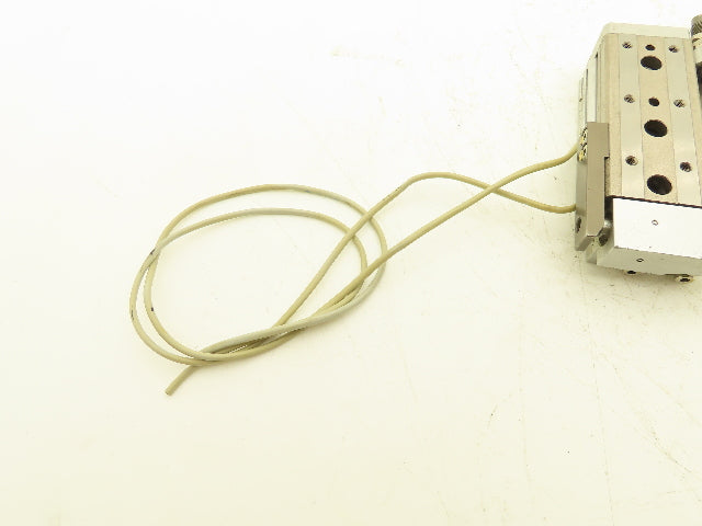 SMC MXQ12-40BSR Pneumatic Air Slide Table Cylinder End Lock 12mm x 40mm Stroke