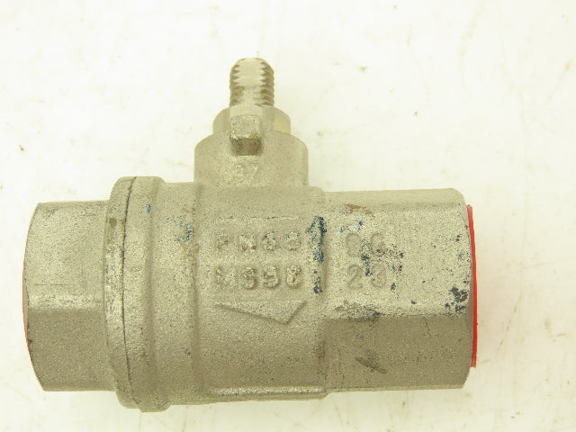PN65 MS58 1/2" NPT Quarter 1/4 Turn Ball Valve No Handle Lot of 14