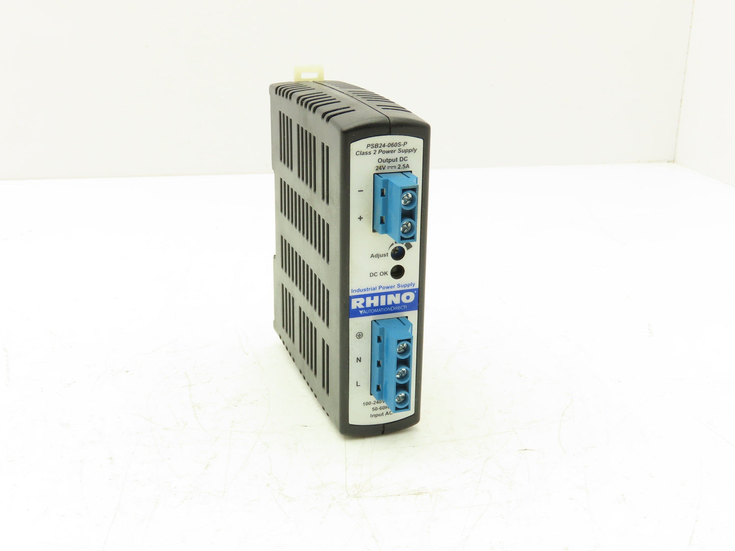 Rhino PSB24-060S-P Power Supply 1PH 100-240V 1.5A Input 24V 2.5A Output