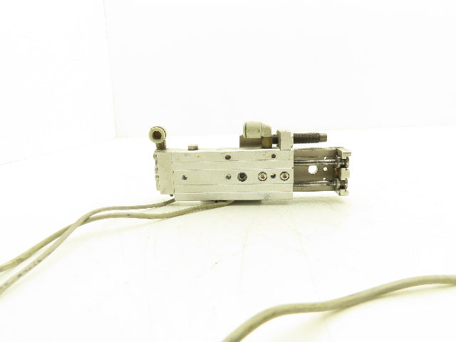 SMC MXQ8-40BSR Pneumatic Air Slide Table Cylinder End Lock 8mm Bore 40mm Stroke