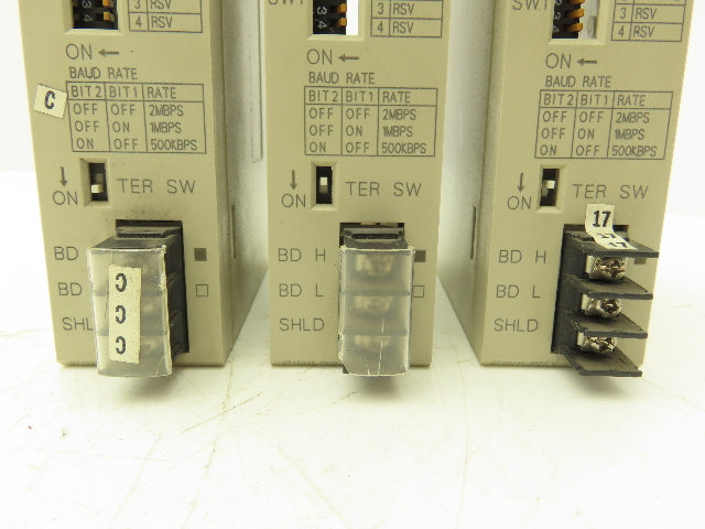 Omron CS1W-CLK21-V1 Controller Link Unit Version 1.2 Lot of 3