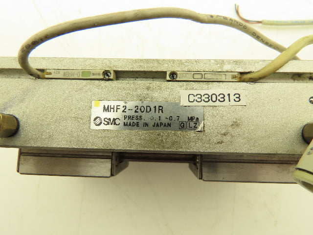 SMC MHF2-20D1R Pneumatic Air Gripper Cylinder 2-Finger Low Profile 40mm Stroke