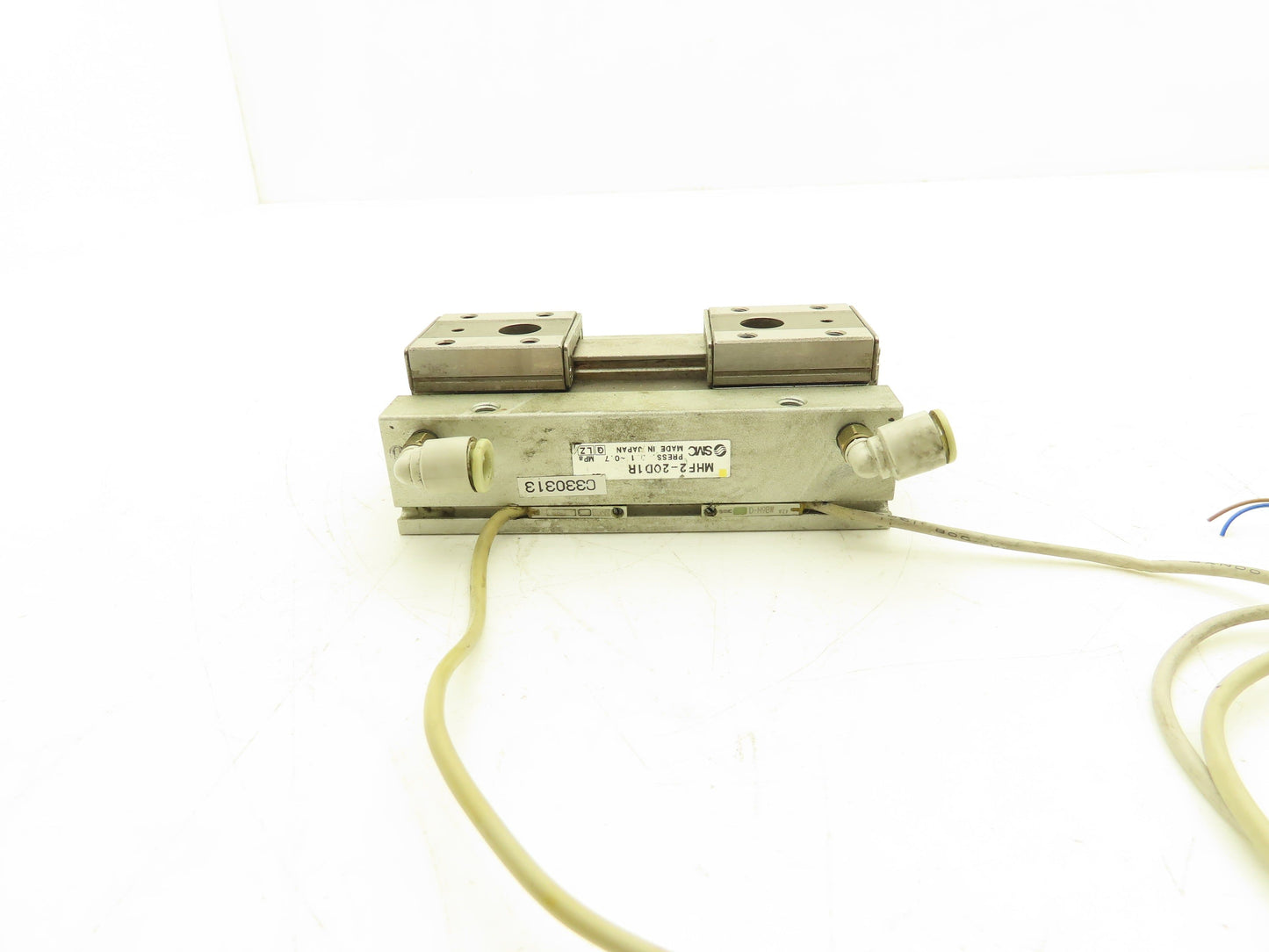 SMC MHF2-20D1R Pneumatic Air Gripper Cylinder 2-Finger Low Profile 40mm Stroke