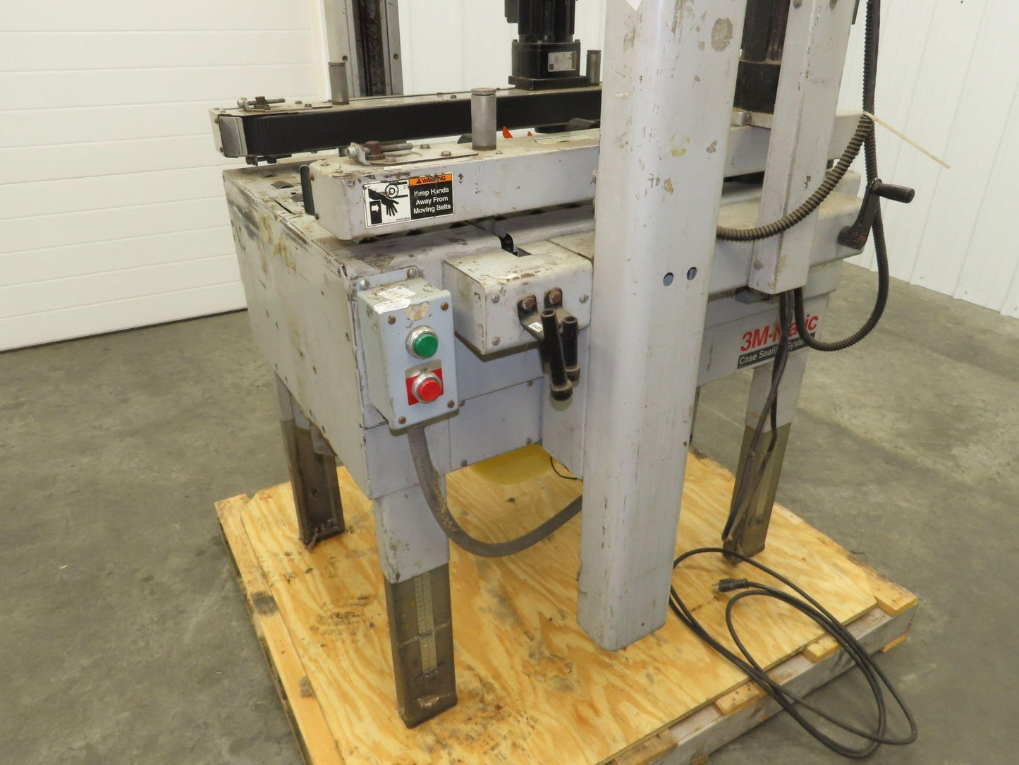 3M-Matic 800A Carton Sealer Adjustable Case Sealing System 115V Top Bottom Taper