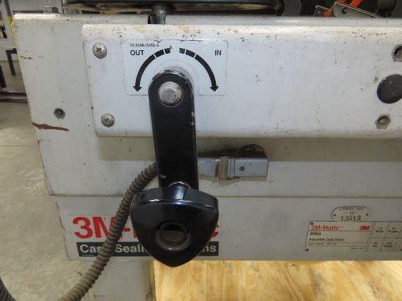 3M-Matic 800A Carton Sealer Adjustable Case Sealing System 115V Top Bottom Taper
