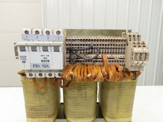 ABB 3HAB 2951-1 Transformer 2.5kVA 3PH 480-600V Input 67/110/230/246V Output