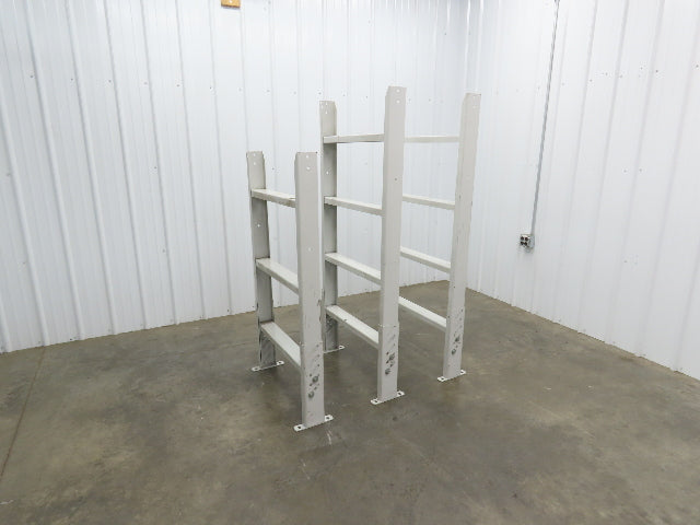 Hytrol HS-11 30"W Incline Conveyor Leg Support 55-5/8"- 67-5/8-79-5/8"H Lot of 3