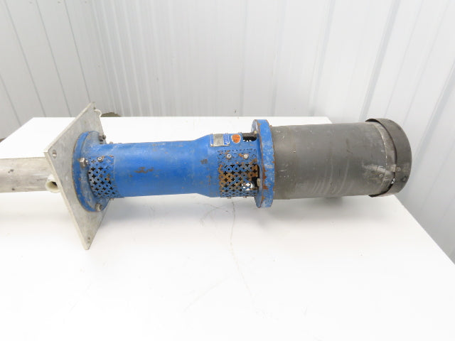 Sanwa VM 25 Stainless Centrifugal Pump 1" Flanged 2Hp 460V 13 GPM Ext Shaft