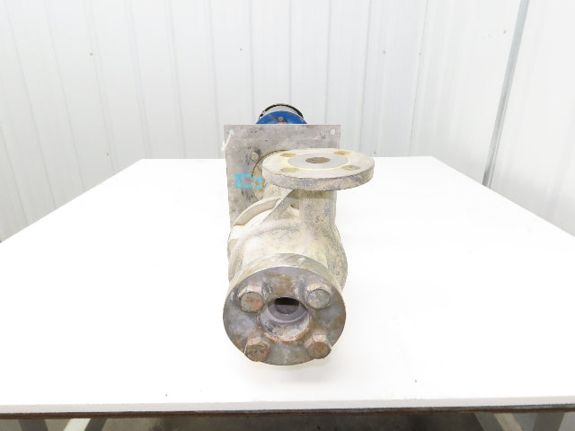 Sanwa VM 25 Stainless Centrifugal Pump 1" Flanged 2Hp 460V 13 GPM Ext Shaft