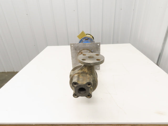 Sanwa VM 25 Stainless Centrifugal Pump 1" Flanged 2Hp 460V 13 GPM Ext Shaft