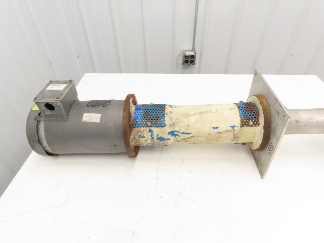 Sanwa VM-2542 Stainless Centrifugal Pump 1" Flanged 2Hp 460V 13 GPM Ext Shaft