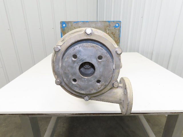 Sanwa Type VM Stainless Centrifugal Pump 1.5x2" Flanged 5Hp 3450 RPM 460V 3PH