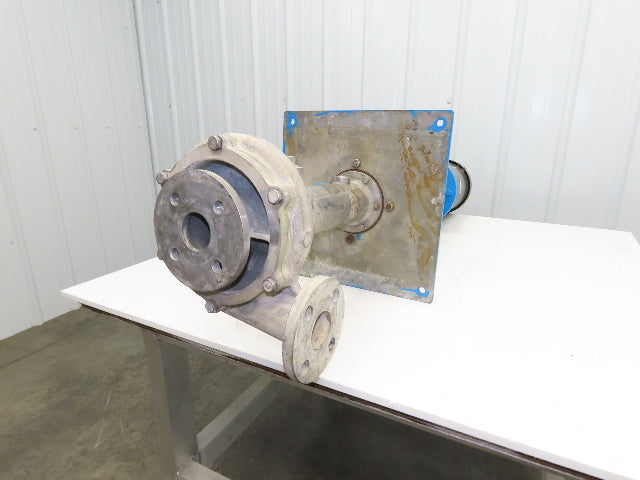 Sanwa Type VM Stainless Centrifugal Pump 1.5x2" Flanged 5Hp 3450 RPM 460V 3PH