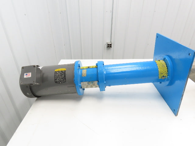 Sanwa Type VM Stainless Centrifugal Pump 1.5x2" Flanged 5Hp 3450 RPM 460V 3PH