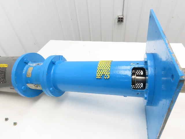 Sanwa Type VM Stainless Centrifugal Pump 1.5x2" Flanged 5Hp 3450 RPM 460V 3PH