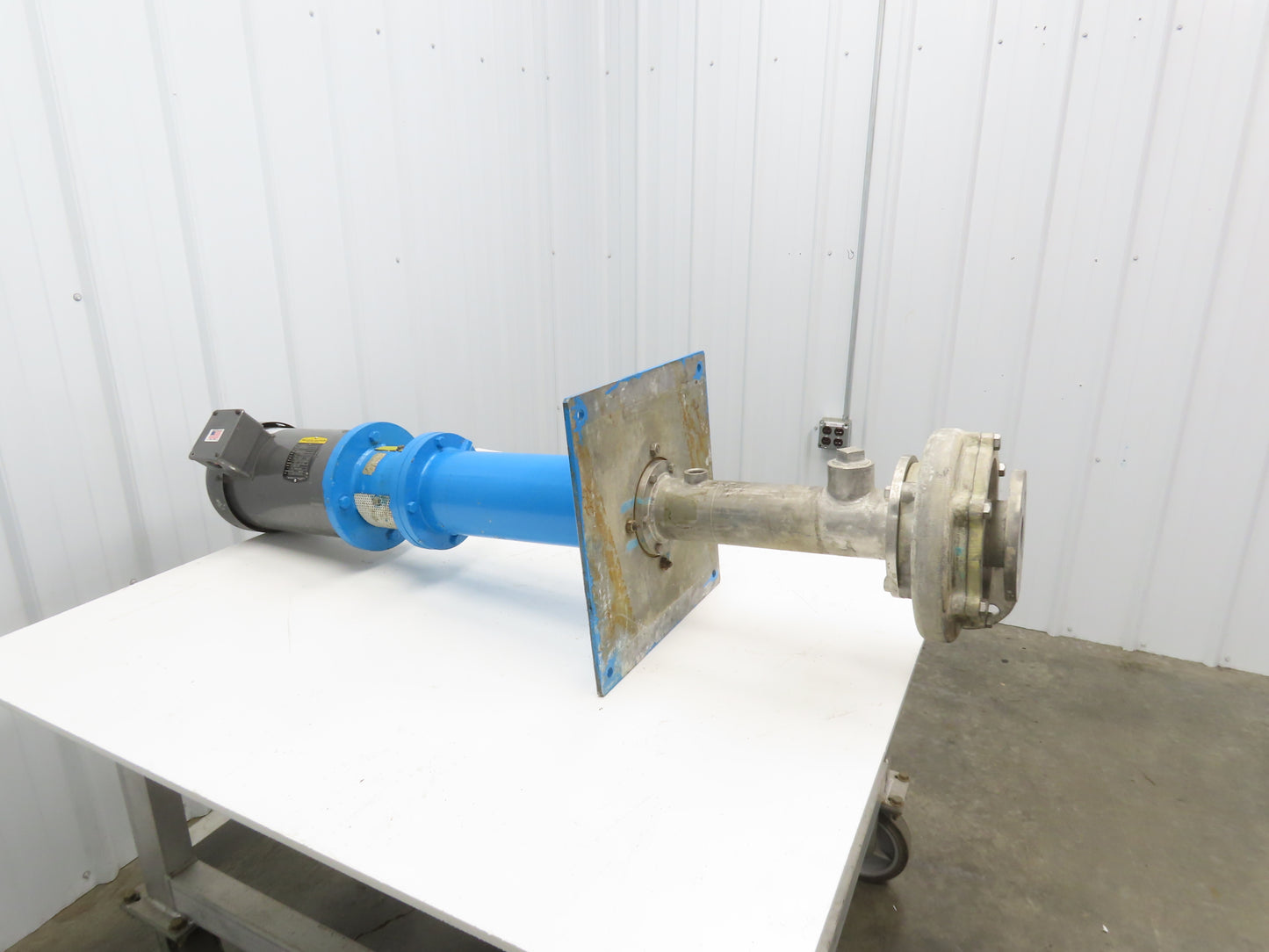 Sanwa Type VM Stainless Centrifugal Pump 1.5x2" Flanged 5Hp 3450 RPM 460V 3PH