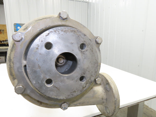 Sanwa Type VM Stainless Centrifugal Pump 1.5x2" Flanged 5Hp 3450 RPM 460V 3PH