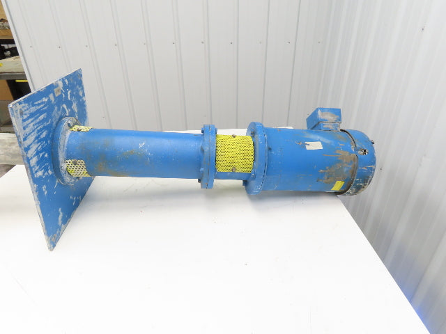 Sanwa Type VM Stainless Centrifugal Pump 1.5x2" Flanged 5Hp 3450 RPM 460V 3PH