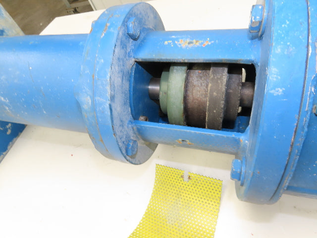 Sanwa Type VM Stainless Centrifugal Pump 1.5x2" Flanged 5Hp 3450 RPM 460V 3PH