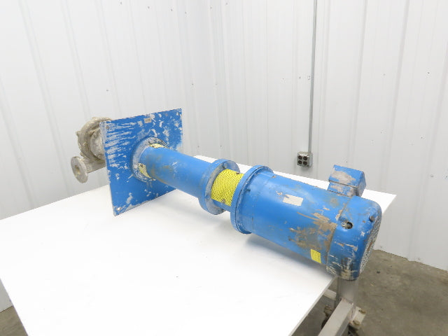 Sanwa Type VM Stainless Centrifugal Pump 1.5x2" Flanged 5Hp 3450 RPM 460V 3PH