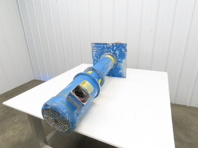 Sanwa Type VM Stainless Centrifugal Pump 1.5x2" Flanged 5Hp 3450 RPM 460V 3PH