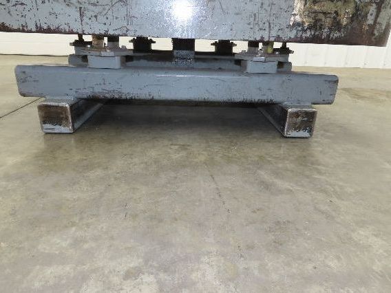 Heavy Duty Pallet Turntable 48x48" Top 18" High 1/4" Steel Plate 2500lbs