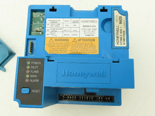 Honeywell RM7895 A 1014 Burner Control Purge Timer 30 Seconds Rev D