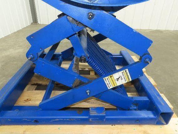 AMI Spring Loaded Industrial Pallet Load Leveler 3500lbs 42x46" Swivel Top